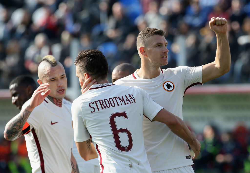 Dzeko Strootman