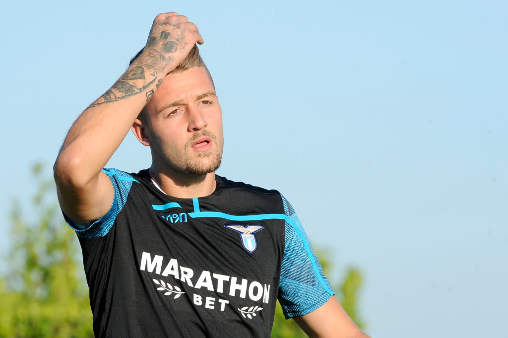 SS Lazio Training Session Press Conference