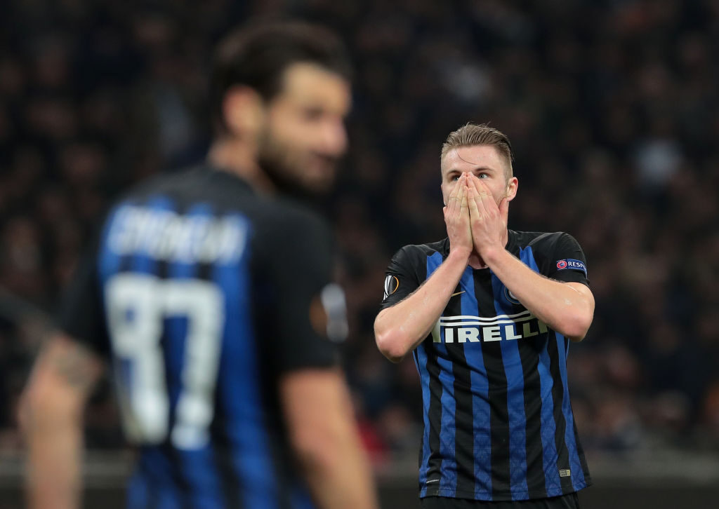 FC Internazionale v Eintracht Frankfurt - UEFA Europa League Round of 16: Second Leg