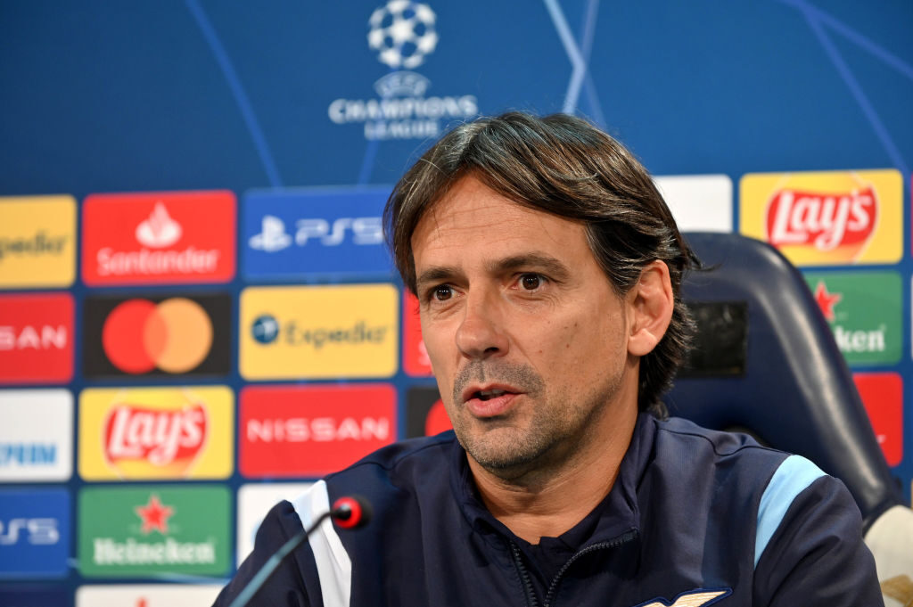 SS Lazio Training Session And Press Conference