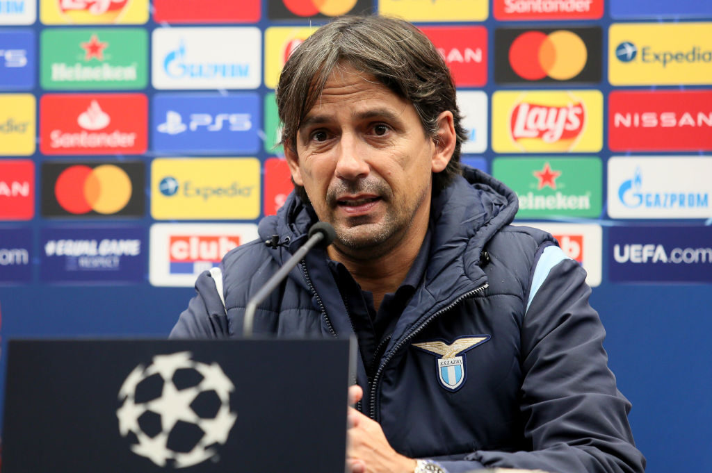 SS Lazio - Press Conference And Walk Around