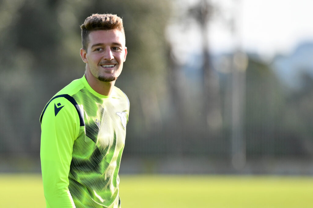 SS Lazio Training Session And Press Conference