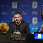 SSC Napoli Press Conference - Italian PS5 Supercup