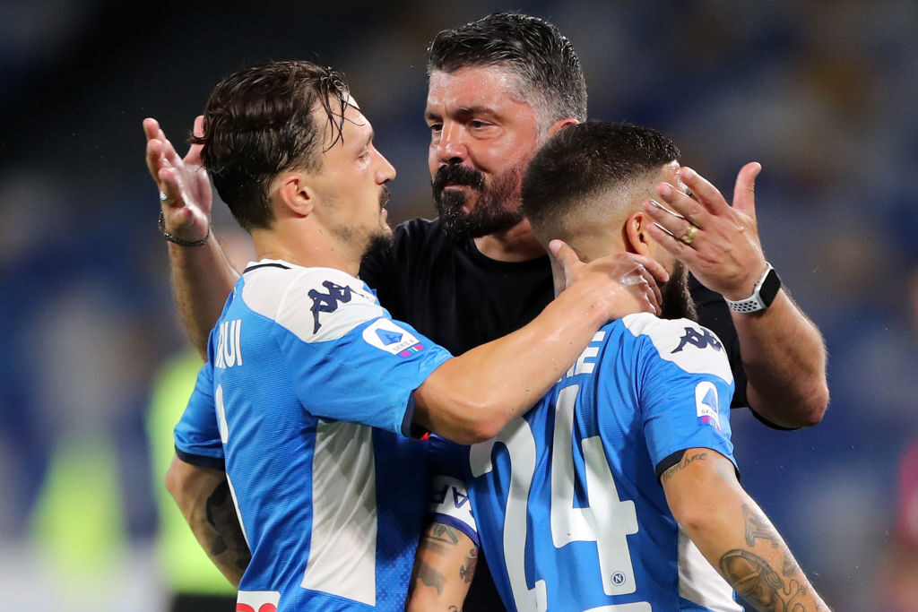 SSC Napoli v AS Roma - Serie A