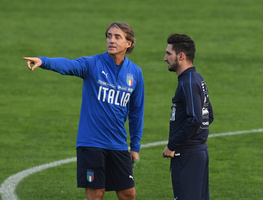 Italy Training Session And Press conference