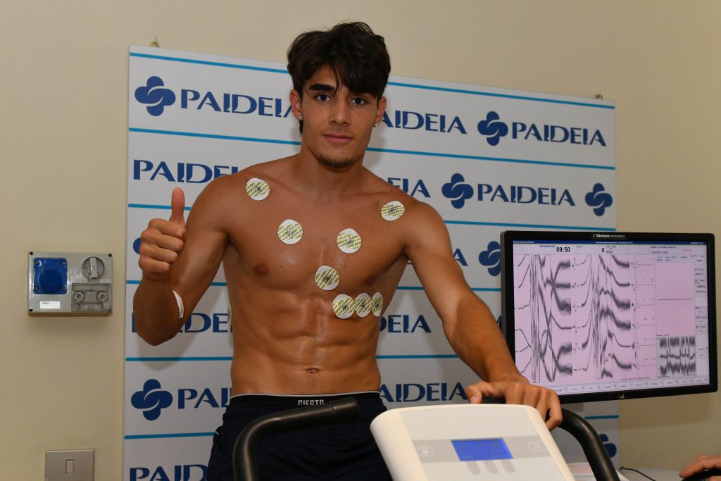 SS Lazio New Signing Matteo Cancellieri Medical Tests