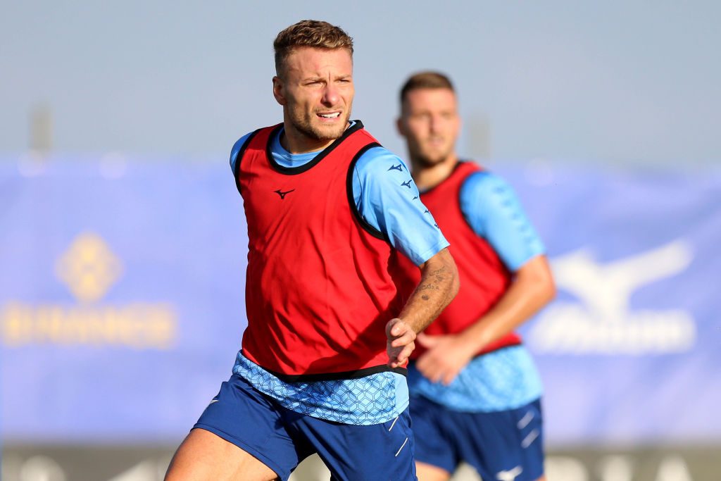 SS Lazio Training Session &amp; Press Conference