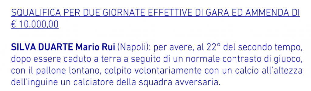 Squalifica Rui
