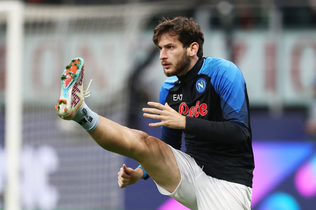 AC Milan v SSC Napoli: Quarterfinal First Leg - UEFA Champions League
