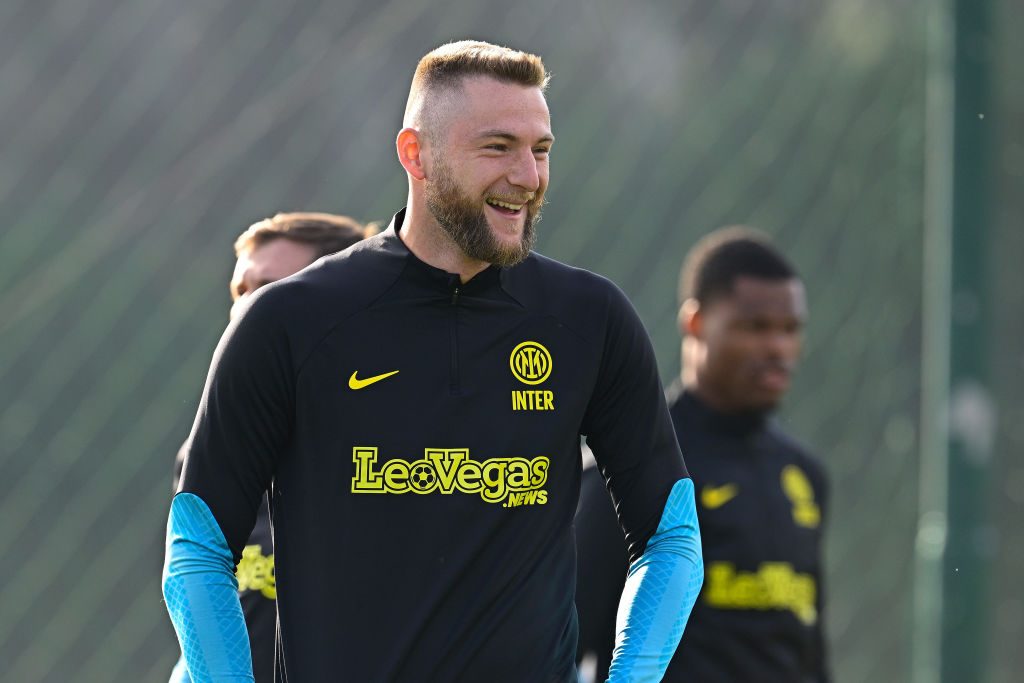 FC Internazionale Training Session And Press Conference