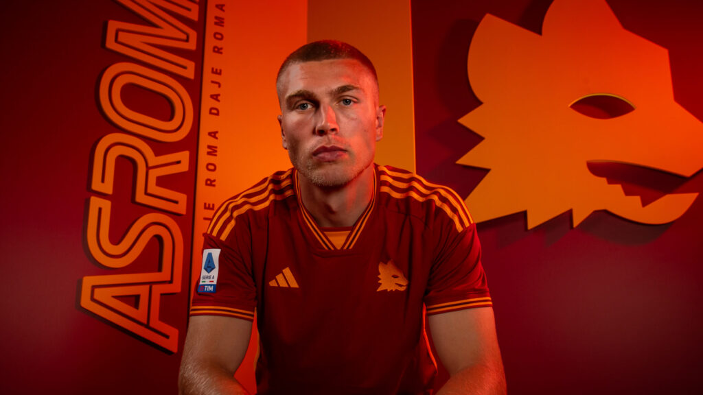AS Roma Unveil New Signing Rasmus Kristensen