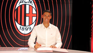AC Milan Unveil New Signing Tijjani Reijnders
