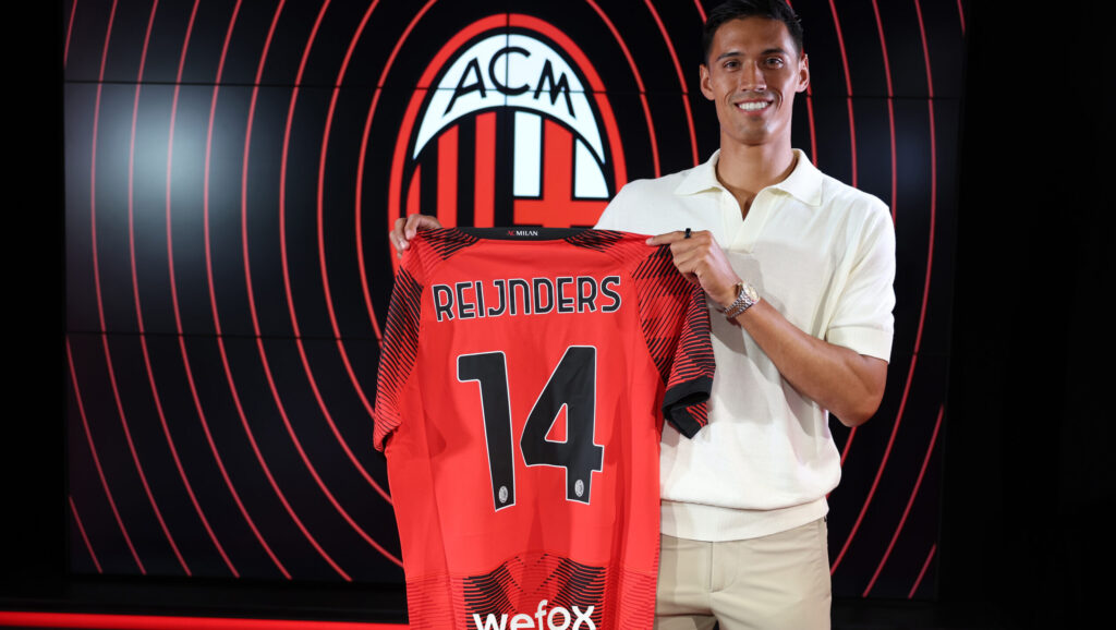 AC Milan Unveil New Signing Tijjani Reijnders