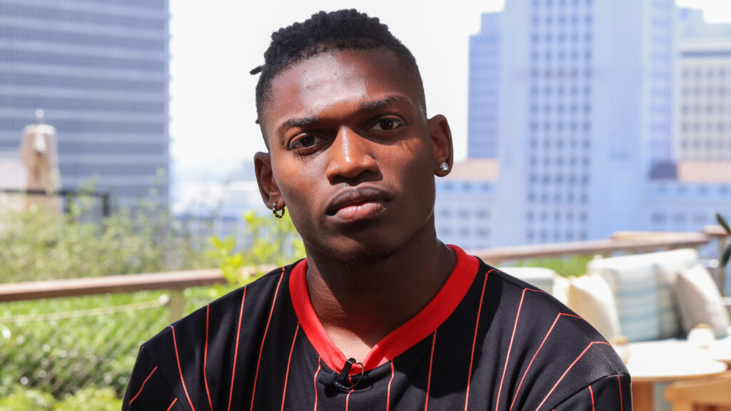 AC Milan Rafael Leao Interview