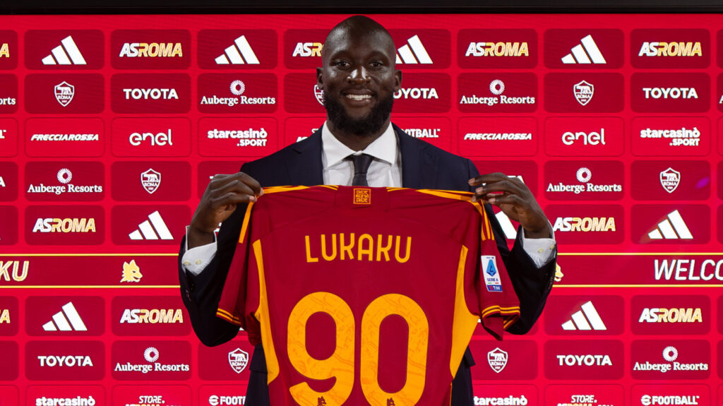 AS Roma Unveil New Signing Romelu Lukaku