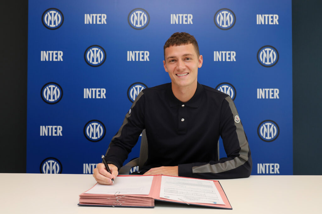 FC Internazionale Unveil New Signing Benjamin Pavard