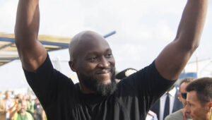 AS Roma New Signing Romelu Lukaku Arrives In Rome
