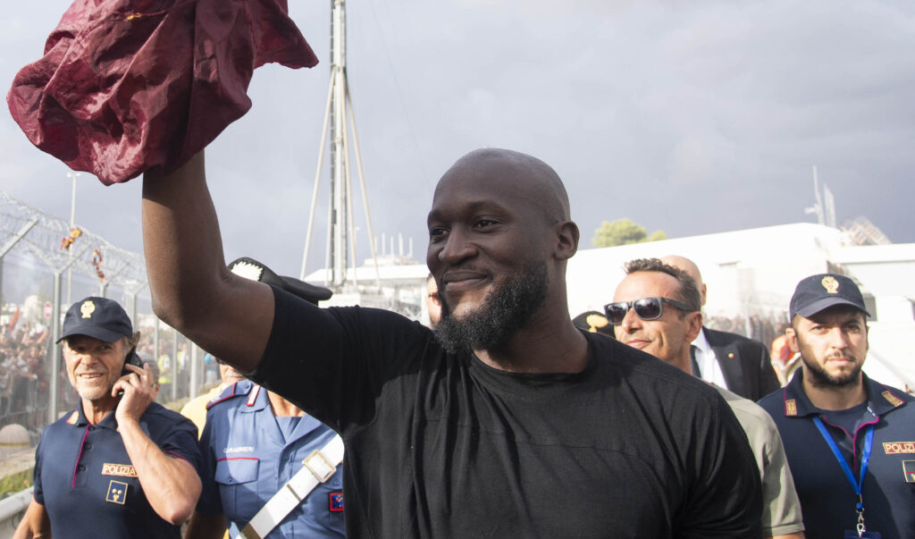 AS Roma New Signing Romelu Lukaku Arrives In Rome
