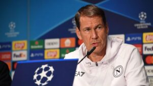 SSC Napoli Training Session And Press Conference - UEFA Champions League 2023/24