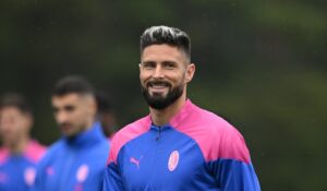 AC Milan Training Session And Press Conference - UEFA Champions League 2023/24
