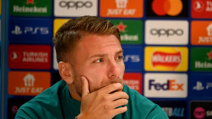 SS Lazio Training Session And Press Conference - UEFA Champions League 2023/24