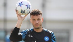 SSC Napoli Training Session And Press Conference - UEFA Champions League 2023/24