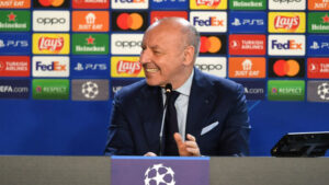 FC Internazionale Training Session and Press Conference