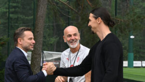 AC Milan Training Session &amp; Press Conference