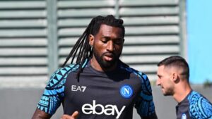 SSC Napoli Training Session And Press Conference - UEFA Champions League 2023/24