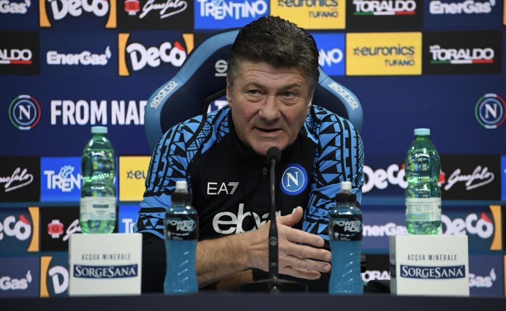 SSC Napoli Press Conference - Mazzarri