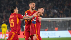 AS Roma v Feyenoord: Knockout Round Play-offs Second Leg - UEFA Europa League 2023/24