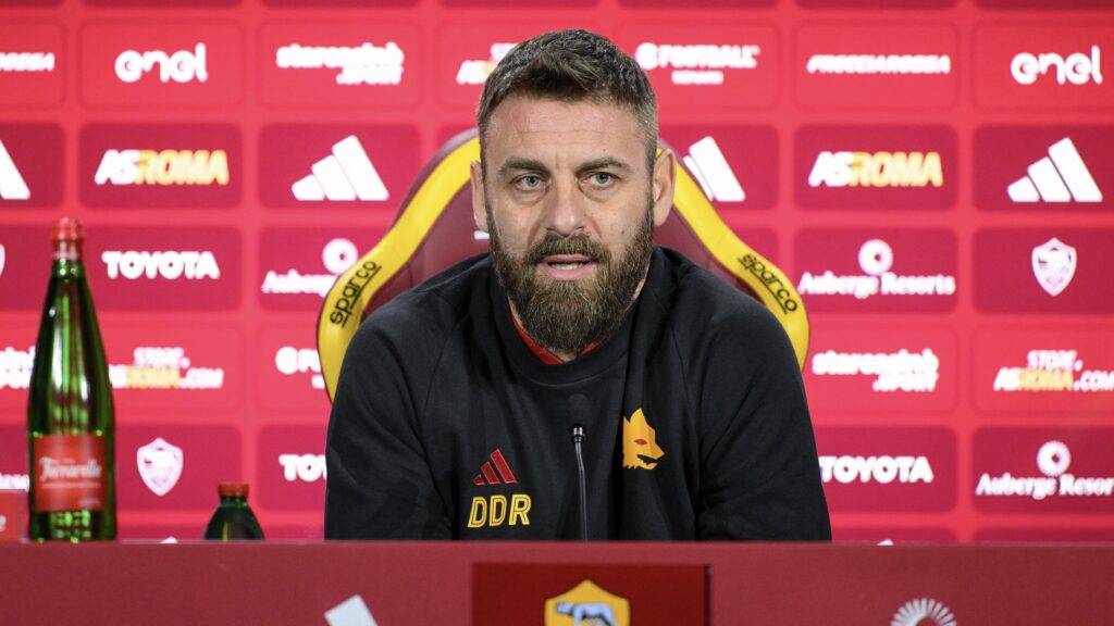 AS Roma Training Session &amp; Press Conference