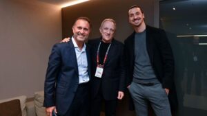 AC Milan Management at AC Milan v Stade Rennais FC: Knockout Round Play-offs First Leg - UEFA Champions League