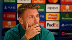 SS Lazio Training Session And Press Conference - UEFA Champions League 2023/24