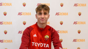 AS Roma Unveil New Signing Tommaso Baldanzi