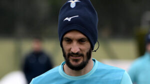 SS Lazio Training Session And Press Conference - UEFA Champions League 2023/24