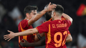 AS Roma v Brighton &amp; Hove Albion: Round of 16 First Leg - UEFA Europa League 2023/24