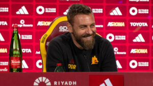 AS Roma Training Session &amp; Press Conference
