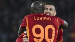 AS Roma v Brighton &amp; Hove Albion: Round of 16 First Leg - UEFA Europa League 2023/24