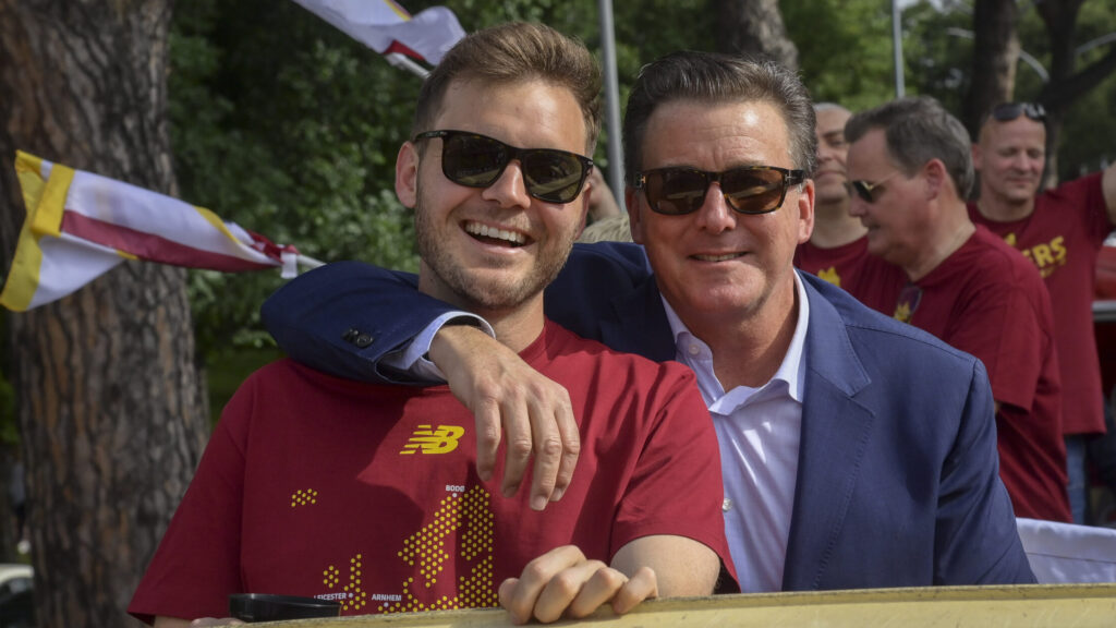 AS Roma UEFA Conference League Victory Parade