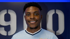 SS Lazio Unveil New Signing Fisayo Dele-Bashiru