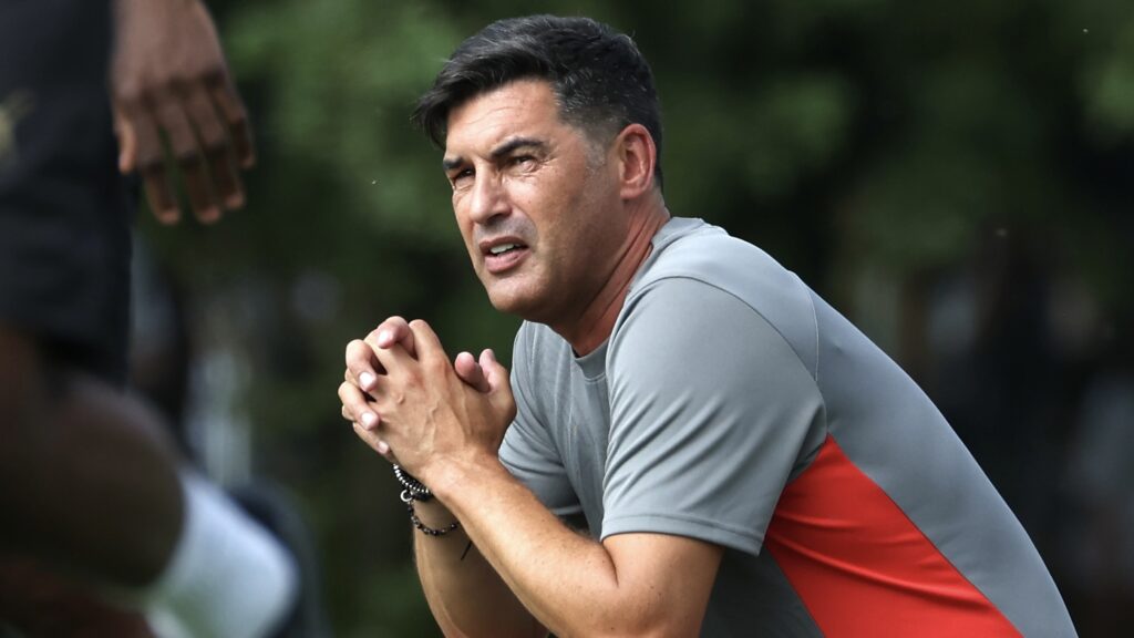 AC Milan Training Session &amp; Press Conference