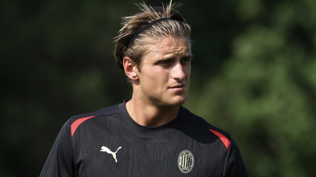 AC Milan Training Session &amp; Press Conference