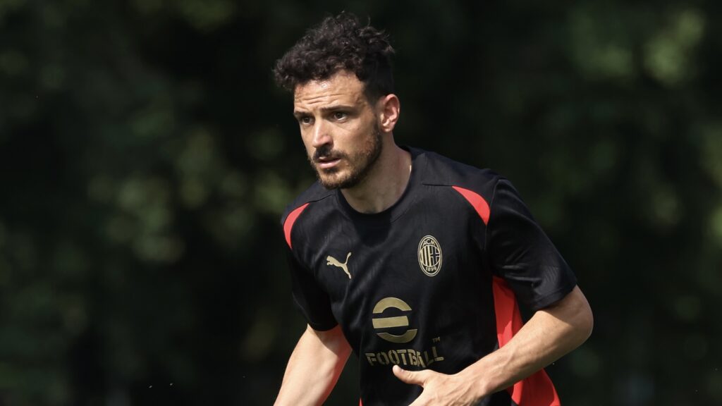 AC Milan Training Session &amp; Press Conference