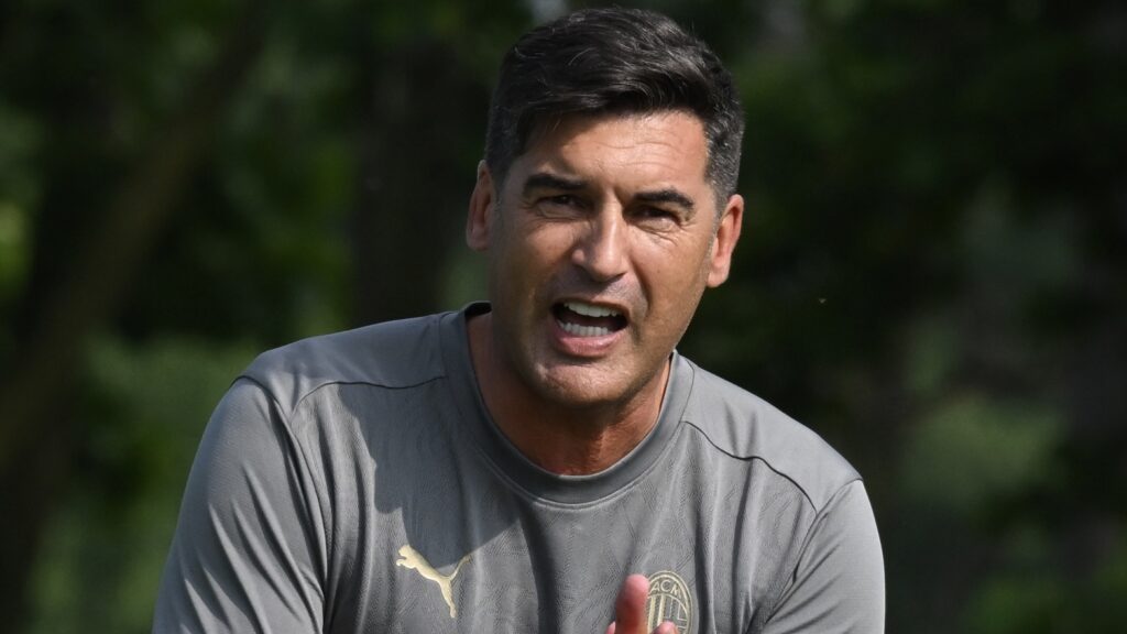 AC Milan Training Session &amp; Press Conference