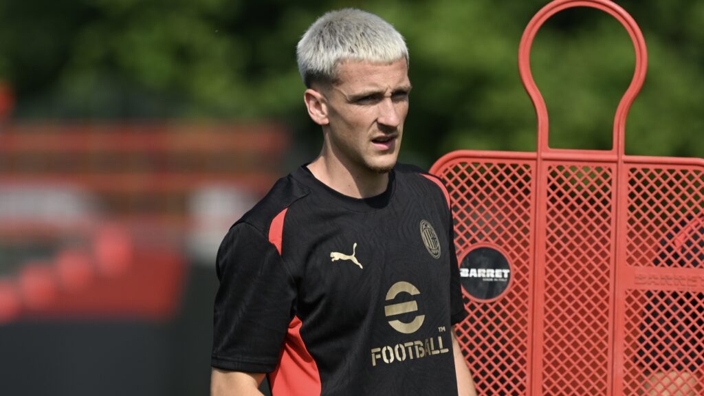 AC Milan Training Session &amp; Press Conference