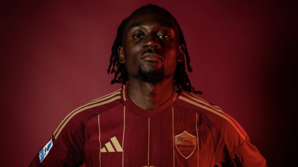 AS Roma Unveil New Signing Manu Kone