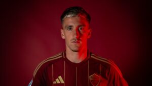 AS Roma Unveil New Signing Alexis Saelemaekers
