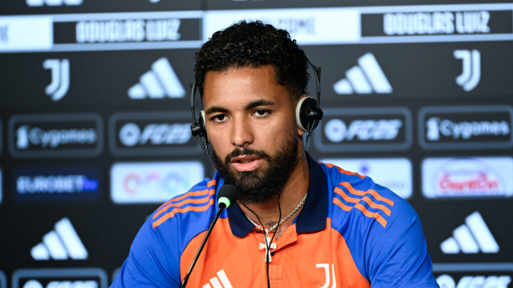 Juventus Player Douglas Luiz Press Conference
