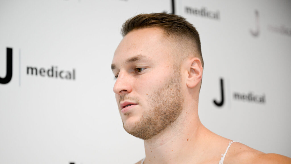 Juventus Unveil New Signing Teun Koopmeiners